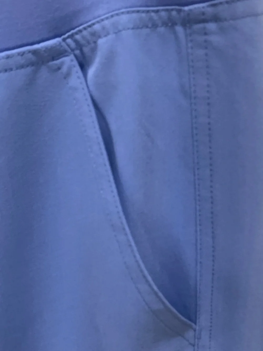 Figs Axim Straight Leg Scrub Pants Mens Sz Medium Ceil Blue Interior Drawstring